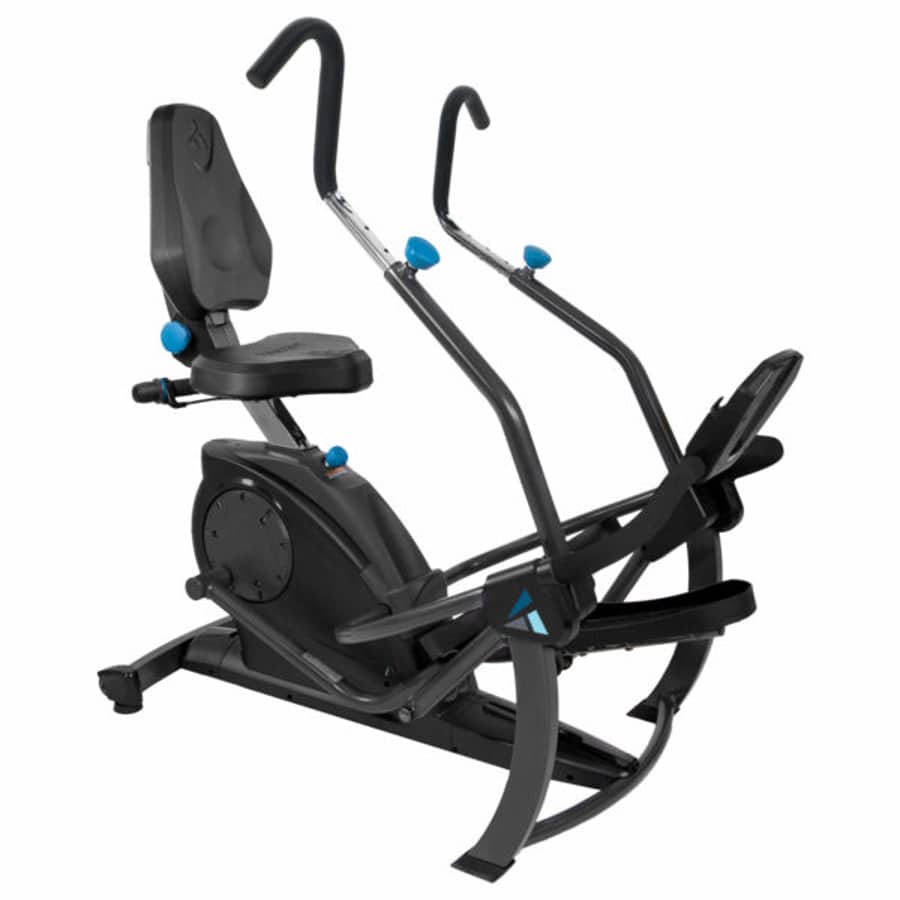 Teeter FreeStep LT3 - Recumbent Cross Trainer on a white background. 