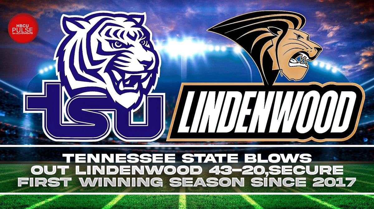 Tennessee State blows out Lindenwood 43-20, secure first winning season since 2017
