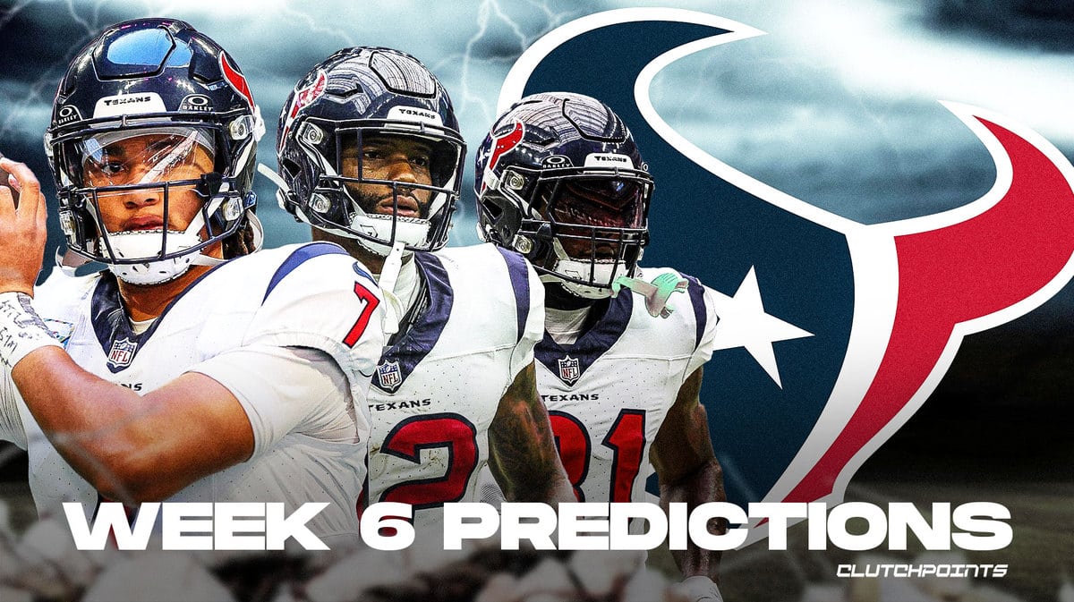 Texans 4 bold predictions for Week 6 game vs. Saints