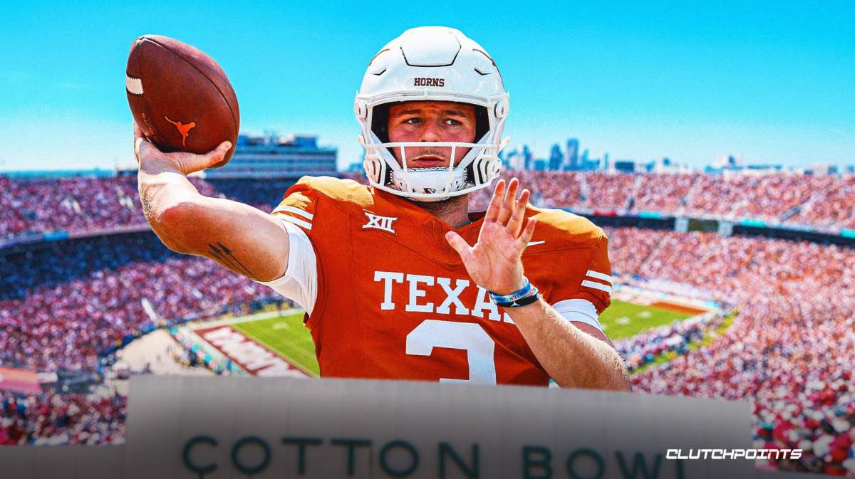 Texas football, Oklahoma football, Longhorns, Sooners, Quinn Ewers