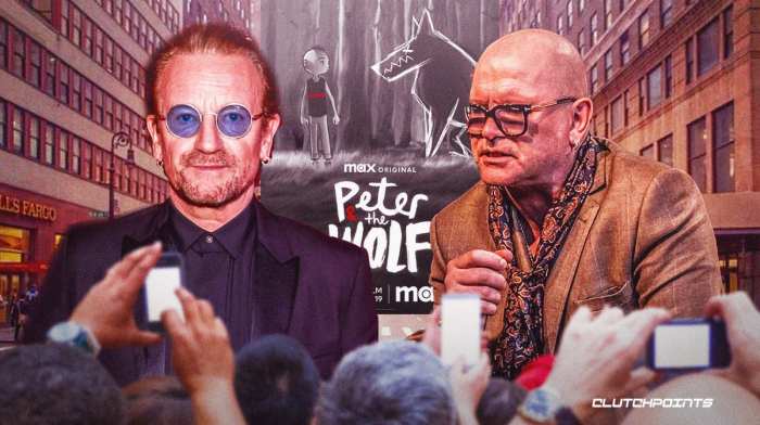U2, Peter & The Wolf, Gavin Friday, Max, Bono