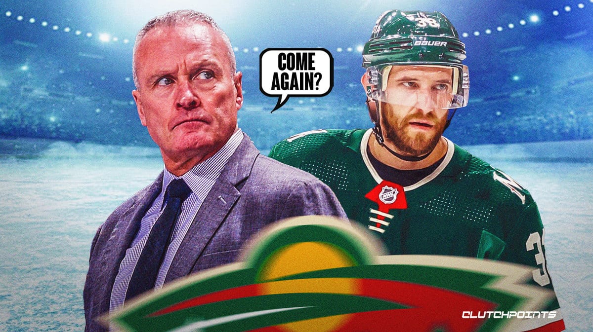 Wild, Alex Goligoski, Dean Evason, Jared Spurgeon