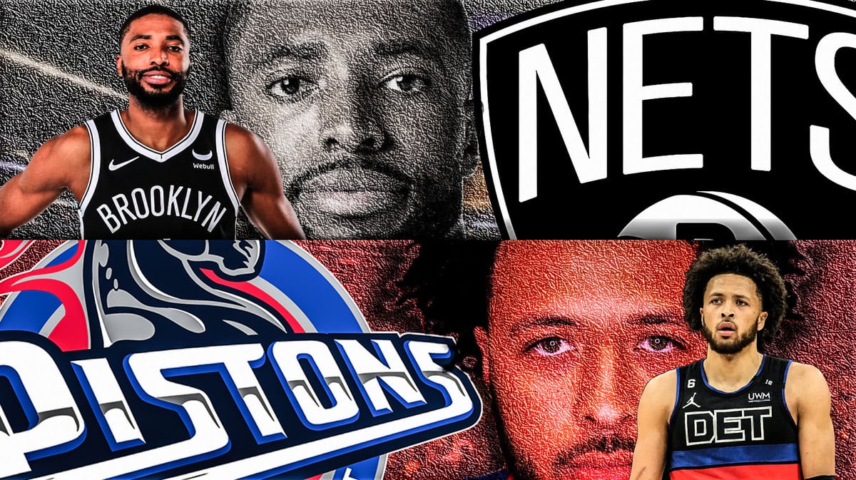 Cade Cunningham, Detroit Pistons, Mikal Bridges, Brooklyn Nets