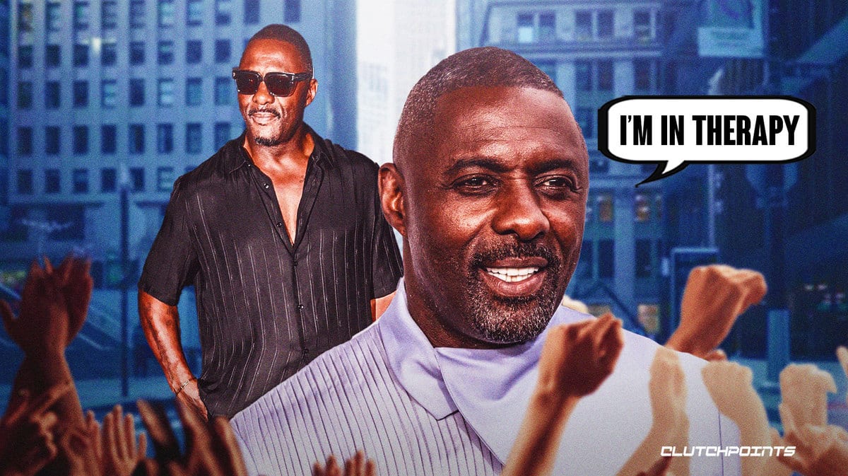 idris elba work, idris elba, idris elba workaholic, elba work, elba therapy, idris elba therapy