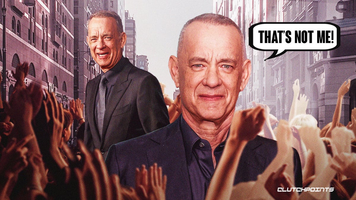 tom hanks ai, tom hanks, AI technology, hanks AI, ai-generated