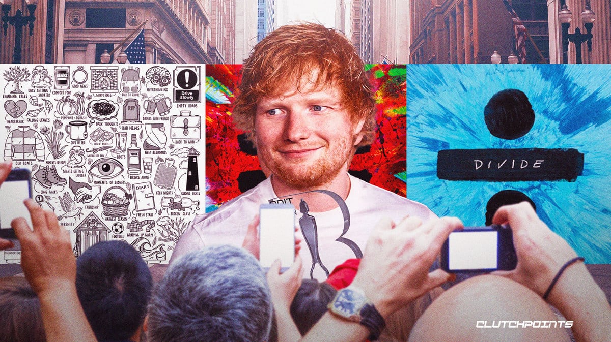 Ed Sheeran, Gold Brit Billion Award, Autumn Variations, Equals, Divide