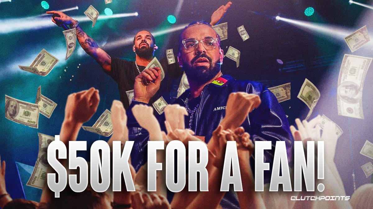 drake fan, drake concert, drake fan concert, drake 50k fan