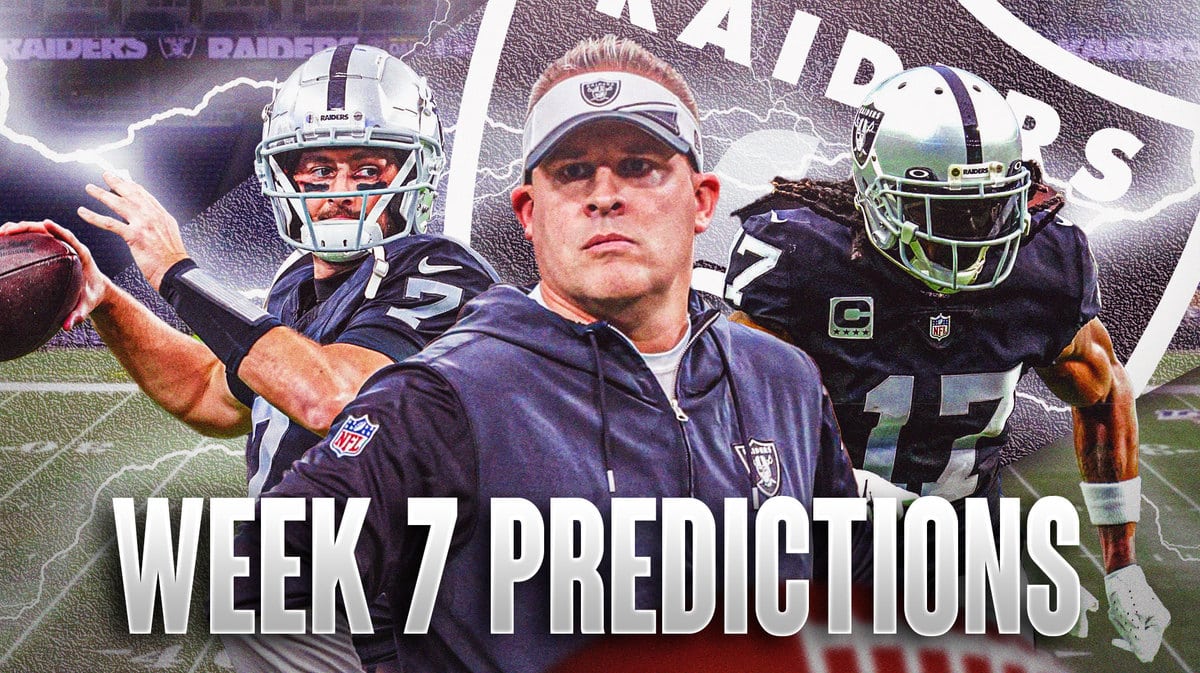 Week 7: Predictions for Chicago Bears-Las Vegas Raiders game