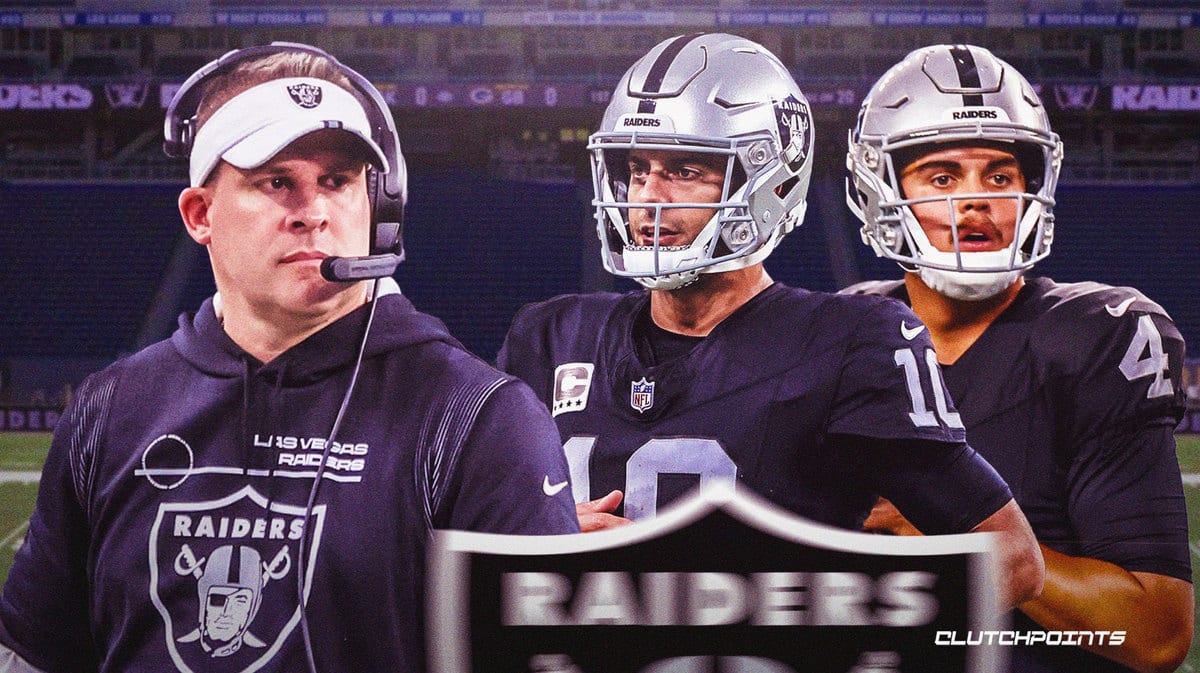 Raiders, Jimmy Garoppolo, NFL injury, Josh McDaniels