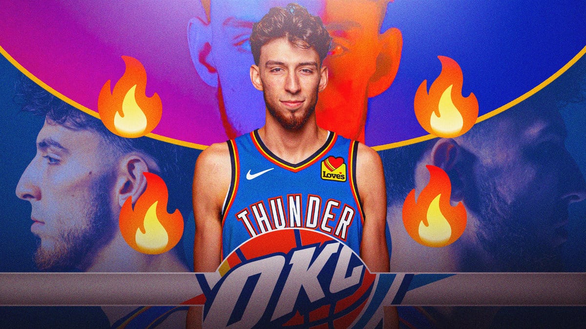 Thunder preseason, Pistons presesason, Thunder, Pistons, Chet Holmgren