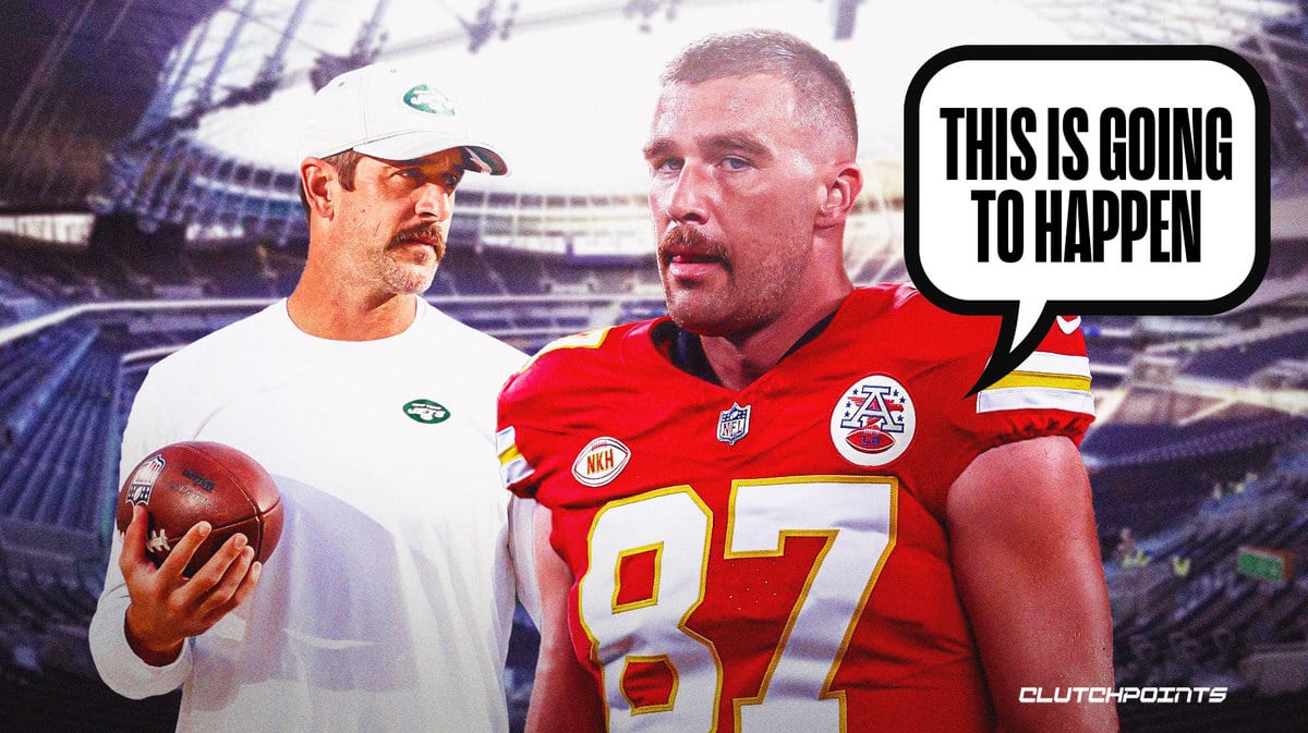 Travis Kelce, Aaron Rodgers, Chiefs, Jets, Aaron Rodgers injury