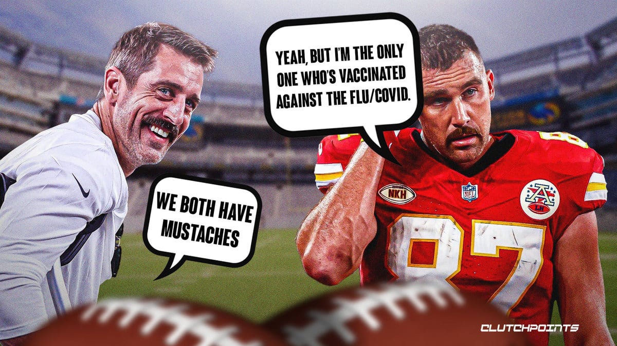 Travis Kelce, Aaron Rodgers