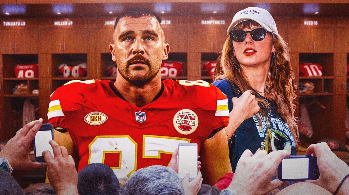 Travis Kelce reacts to being called Taylor Swift's 'boyfriend'