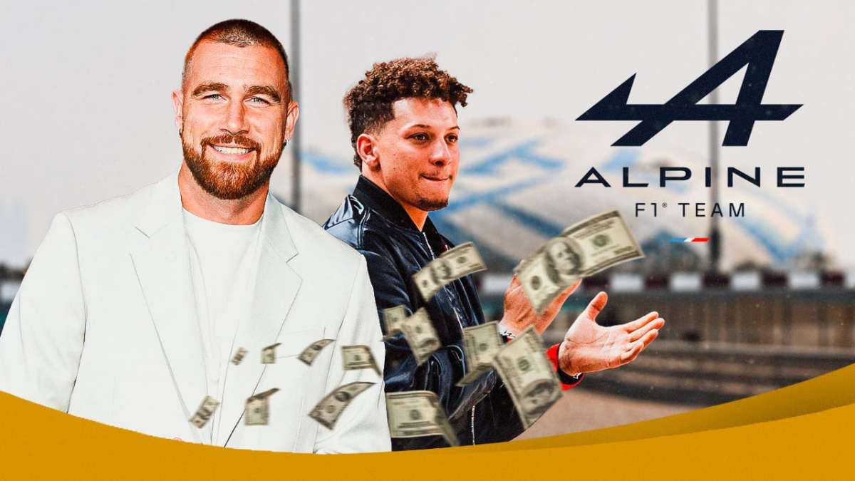 Travis Kelce Patrick Mahomes, Formula 1, Alpine F1, Otro Capital, Travis Kelce Patrick Mahomes F1
