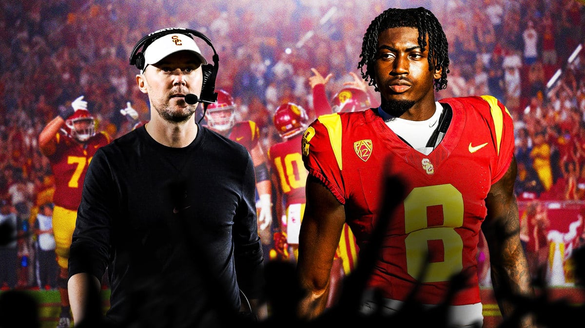 USC football, Lincoln Riley and Zion Branch announcement