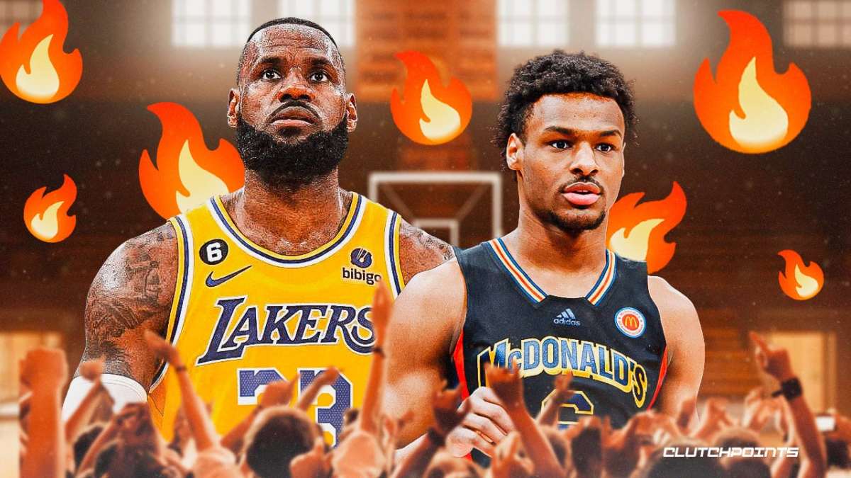 Trojans, USC basketball, LeBron James, Bronny James, Lakers