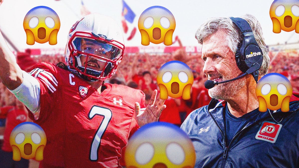 Utah football fans in shock as Kyle Whittingham announces that Cam Rising will be shut down for the rest of the season