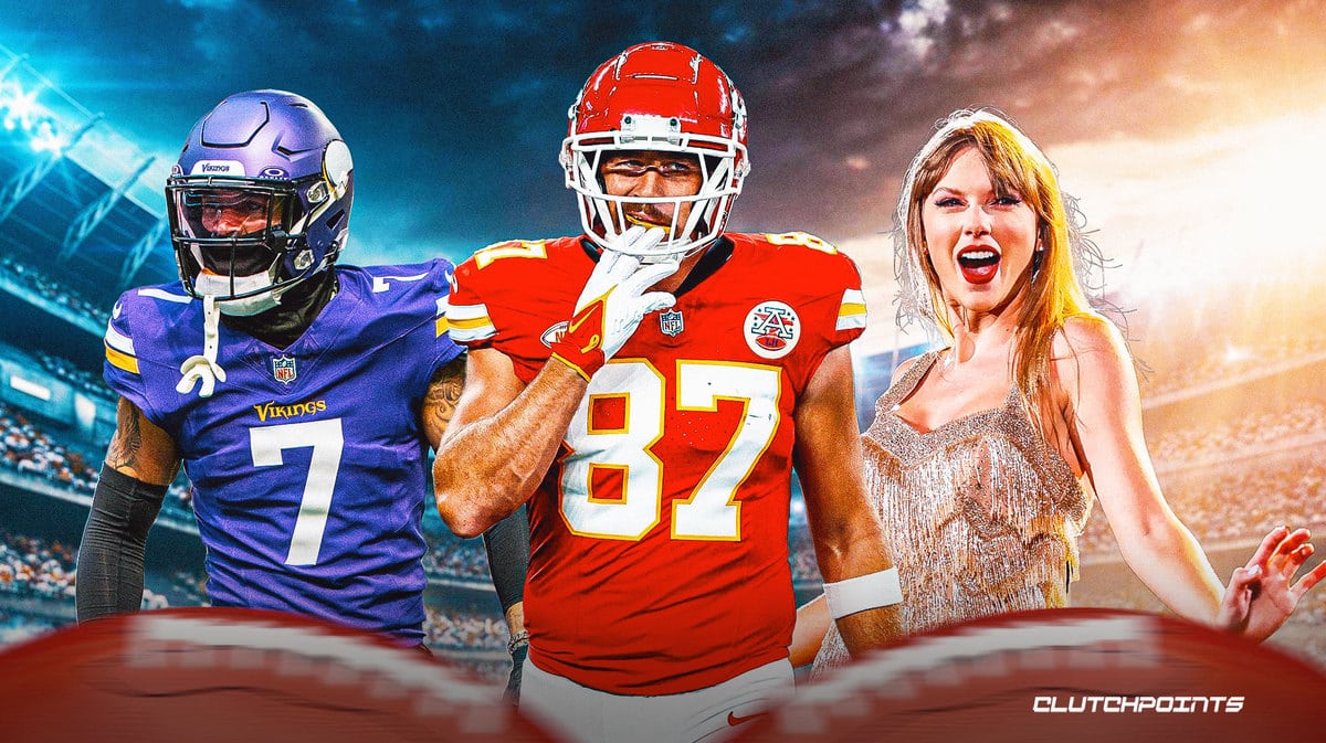 Vikings, Taylor Swift, Byron Murphy Jr, Travis Kelce, Chiefs