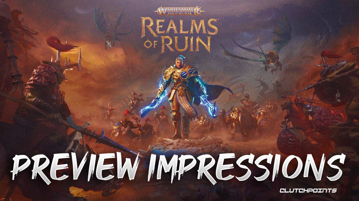 Warhammer Age of Sigmar Realms of Ruin Preview Impressions