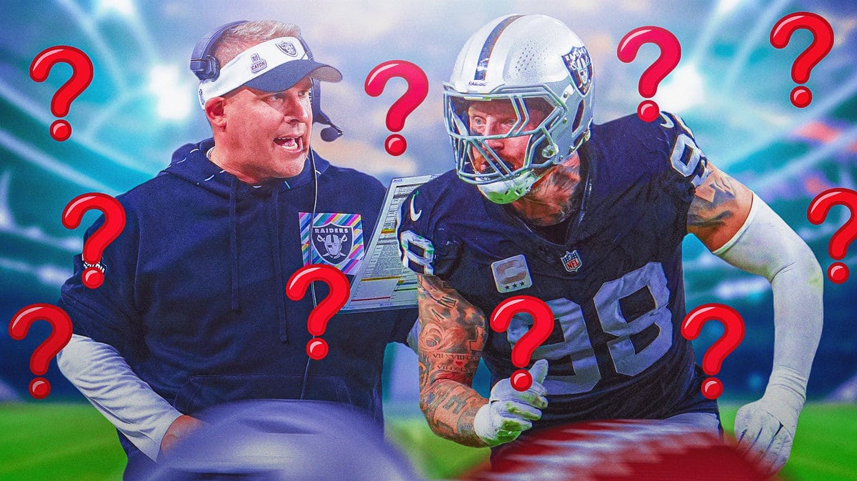 The latest NFL trade rumors are that Josh McDaniels and the Raiders are looking for Mxx Crosby help at the trade deadline.