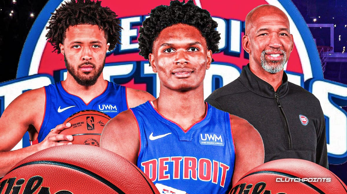 Detroit Pistons, Ausar Thompson, Cade Cunningham Monty Williams