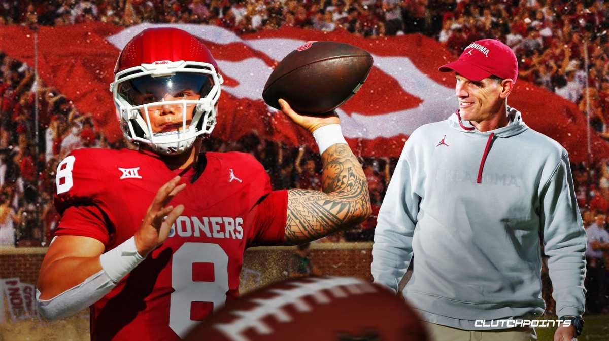 Oklahoma football, Texas football, Longhorns, Sooners, Dillon Gabriel