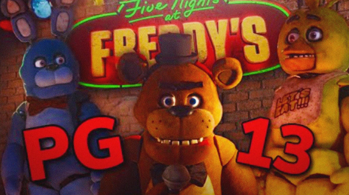 THE FNAF MOVIE ANIMATRONICS