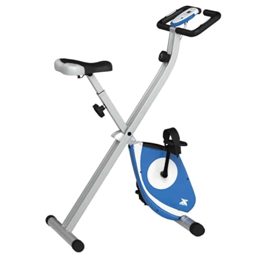 XTERRA Fitness Folding Exercise Bike on a white background.