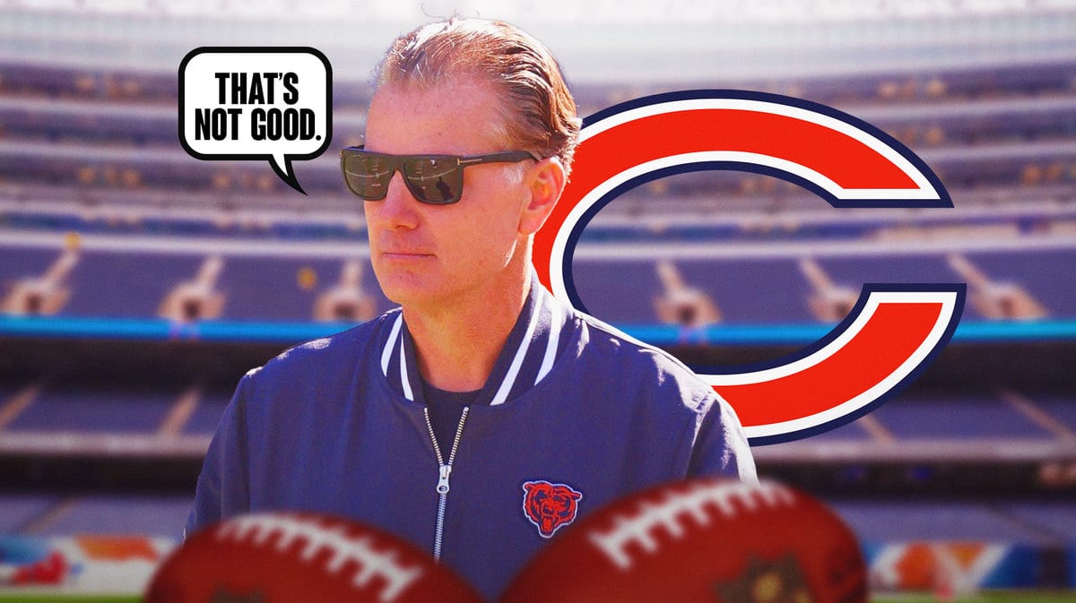 Bears head coach Matt Eberflus