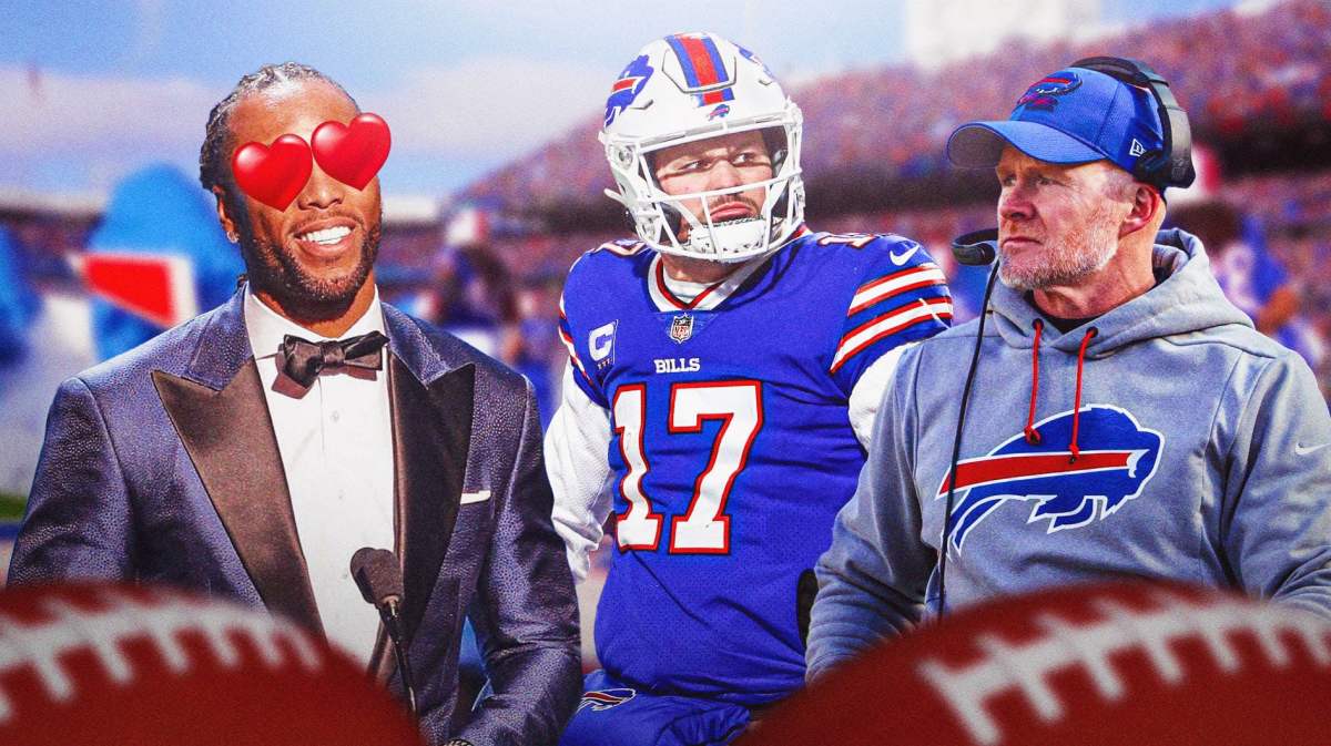 Josh Allen, Sean McDermott, Larry Fitzgerald, Buffalo Bills
