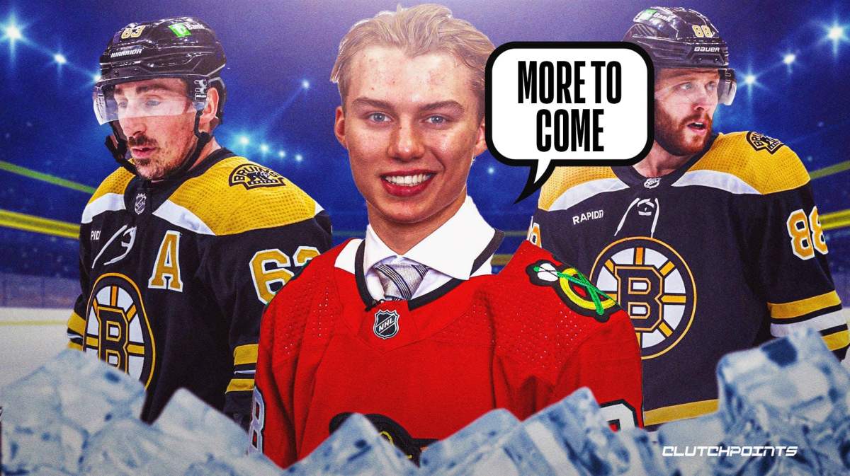 Connor Bedard, Chicago Blackhawks, Hawks Bruins, NHL