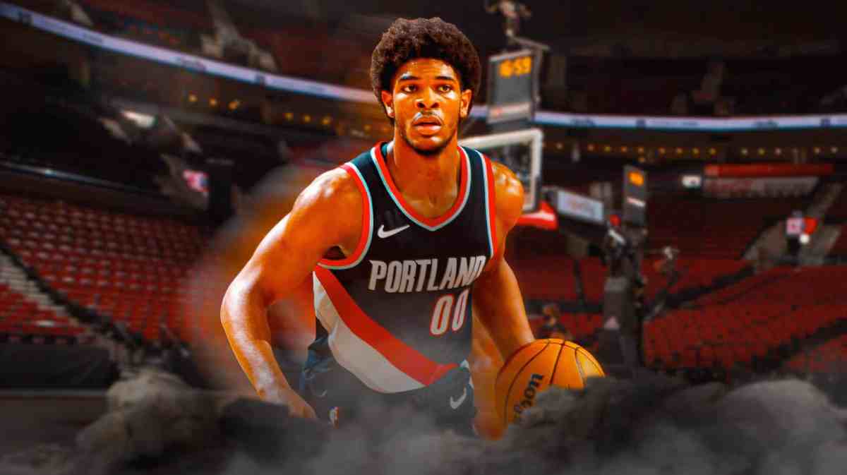 Scoot Henderson, Portland Trail Blazers, Scoot Henderson Blazers, Scoot Henderson Russell Westbrook