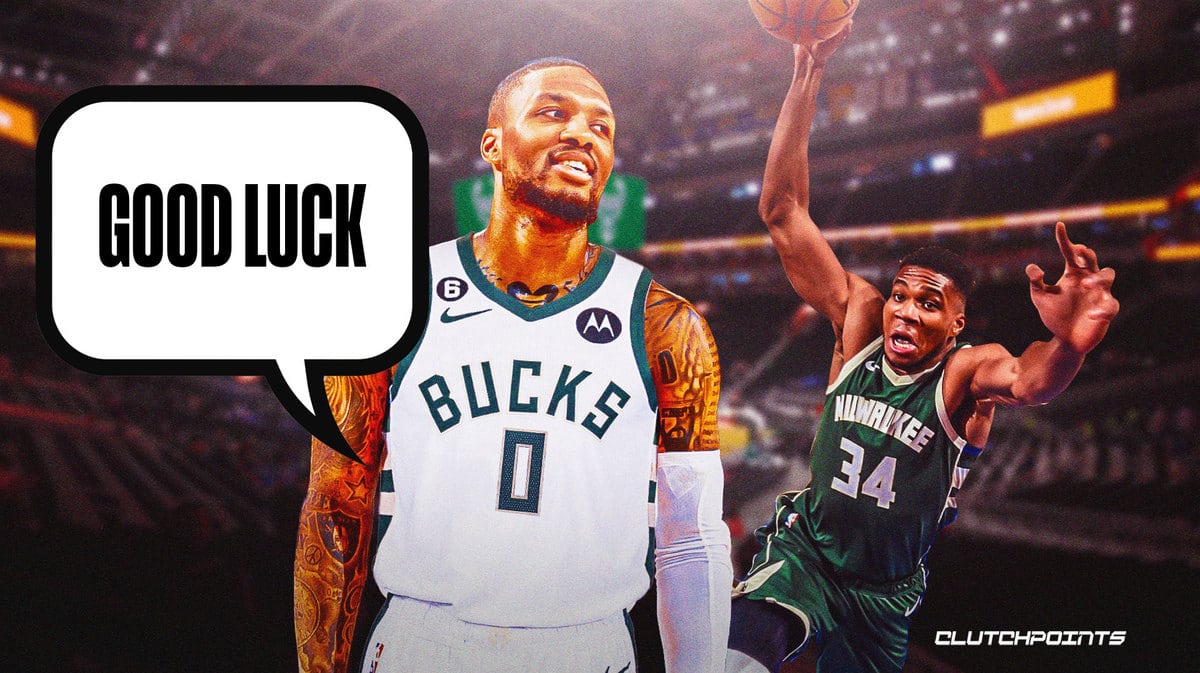 Damian Lillard, Giannis Antetokounmpo, Bucks