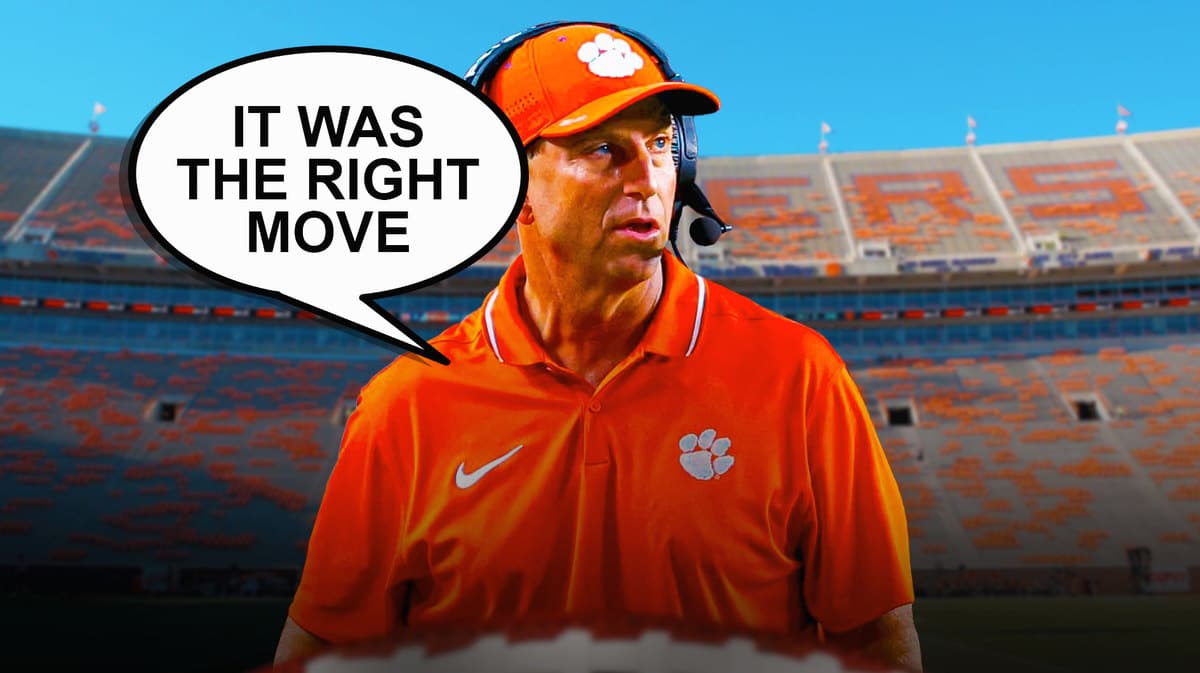 Clemson's Dabo Swinney On Head-scratching Field Goal Call