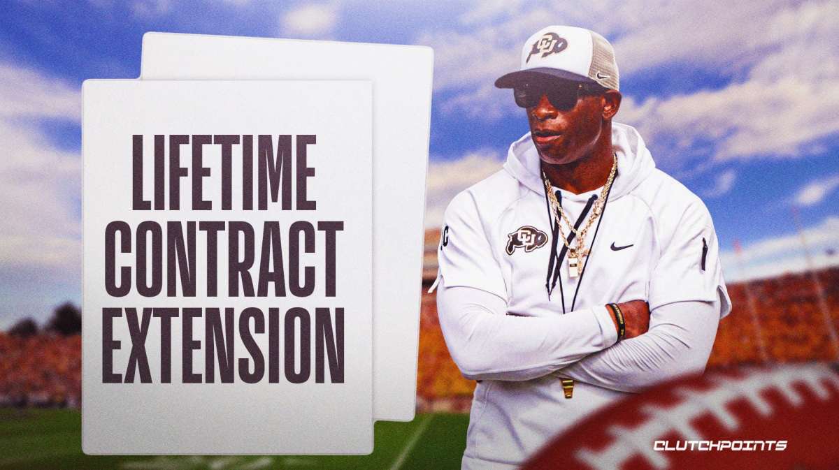 Colorado football, Buffaloes, Deion Sanders Colorado, Deion Sanders contract