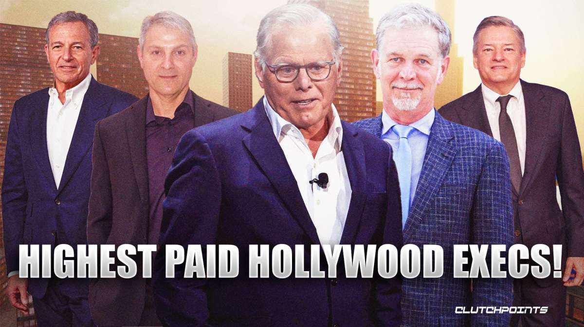 hollywood executives, hollywood writers, david zaslav, bob iger, highest paid executive, WGA SAG-AFTRA