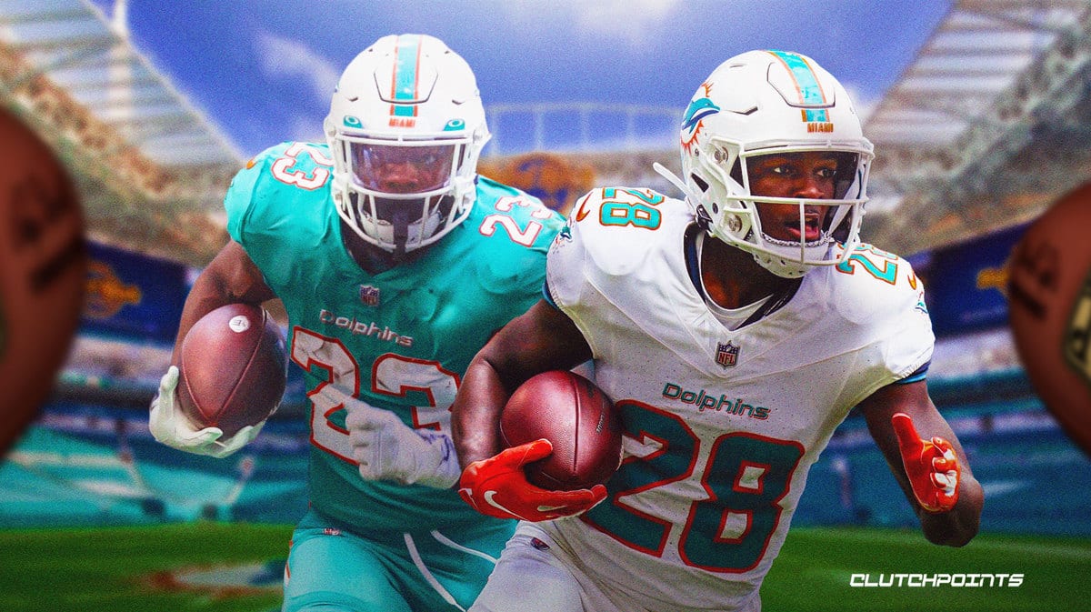 Miami Dolphins, Jeff Wilson Jr., De'Von Achane, Dolphins Jeff Wilson, Dolphins De'Von Achane, Dolphins