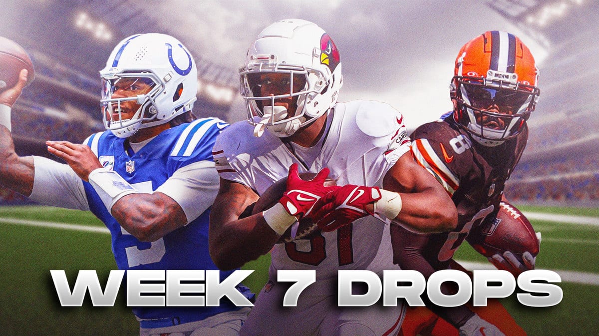 Fantasy Football Drop List: Week 7