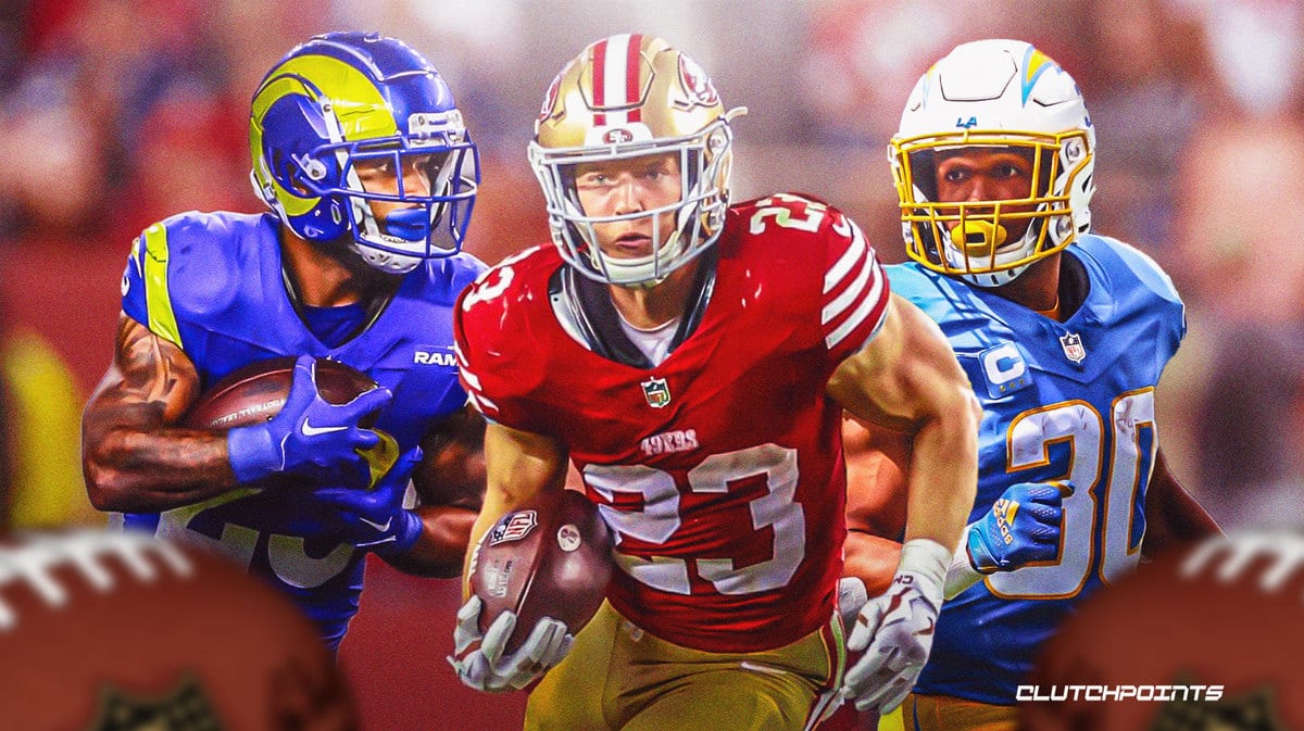 Fantasy football, Christian McCaffrey, Austin Ekeler, Kyren Williams, Tony Pollard, Alvin Kamara