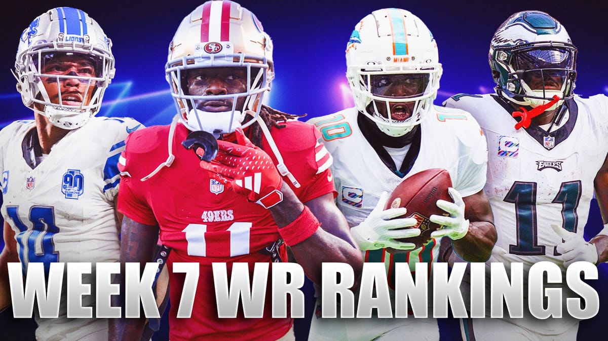 Fantasy football, Fantasy football rankings, Fantasy football position rankings, Wide Receiver rankings, Week 7 Wide Receiver rankings