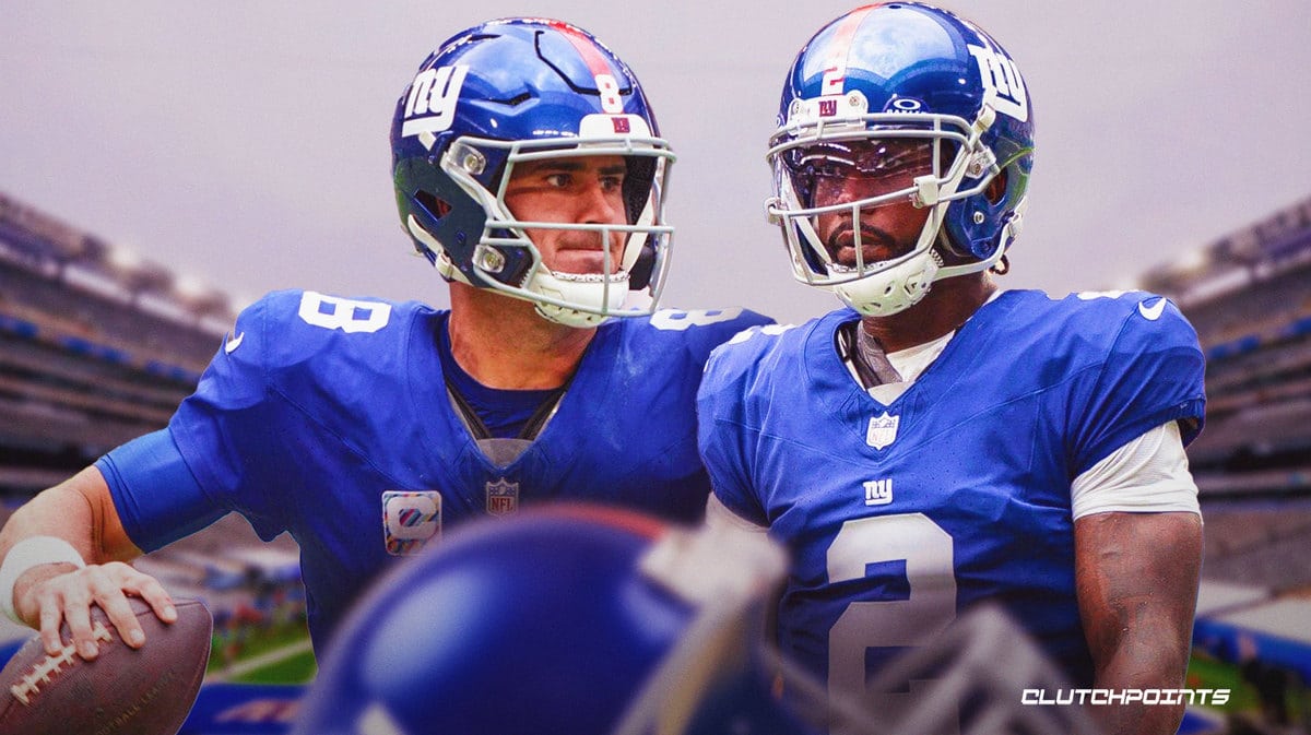 New York Giants Daniel Jones quarterback free agents neck injury
