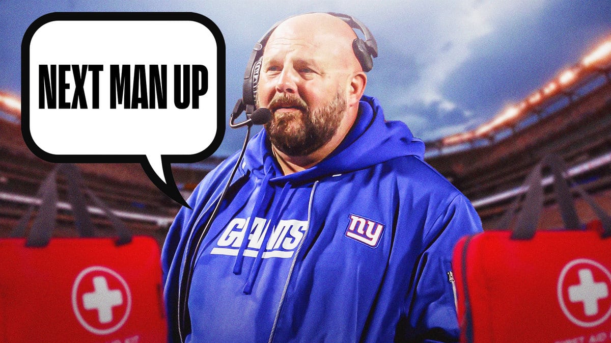 Giants coach Brian Daboll calls for the next man up in New York
