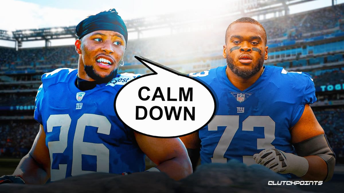 Giants fans, Evan Neal, Saquon Barkley, Giants, Seahawks