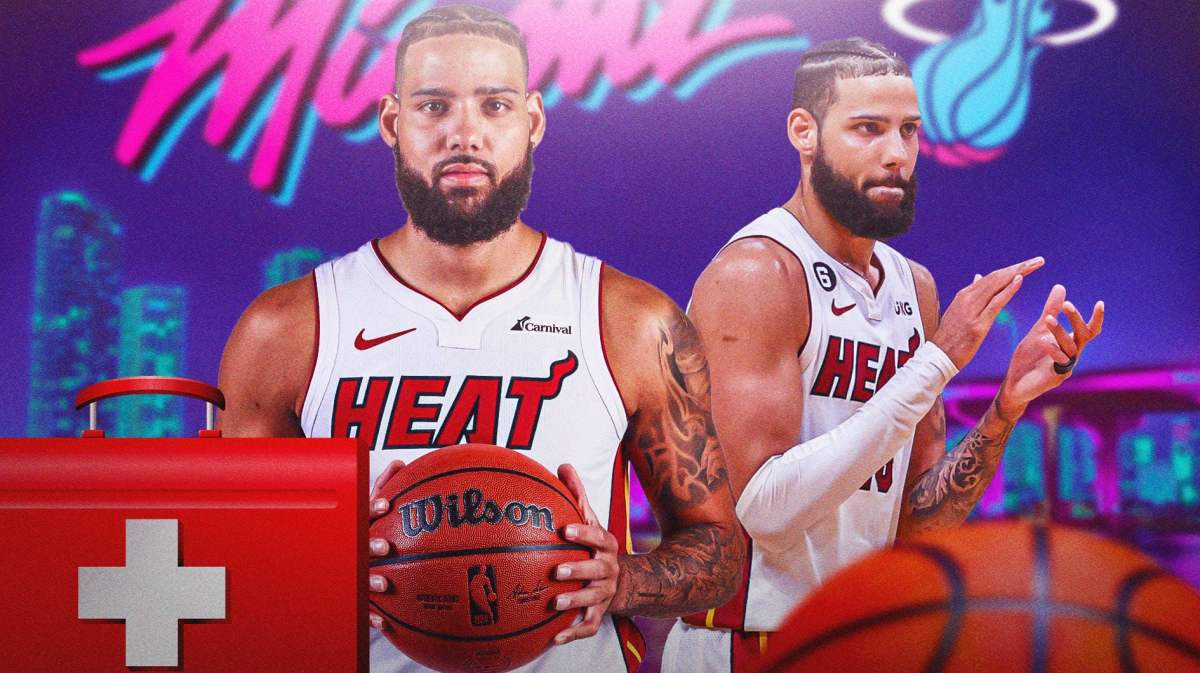 Miami Heat forward Caleb Martin.