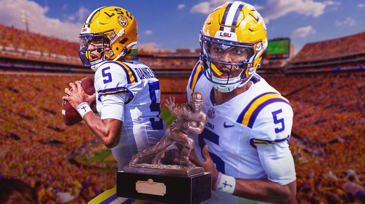 Jayden Daniels, LSU football quarterback, Heisman Trophy favorite
