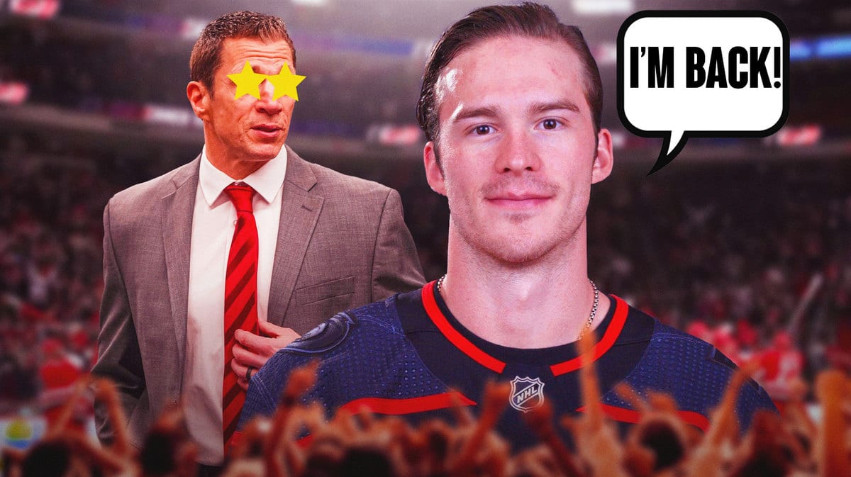 Andrei Svechnikov returning from an injury for the Hurricanes, which had Rod Brind'Amour fired up