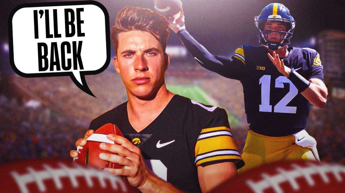 Iowa football, Cade McNamara ACL, Hawkeyes, Brian Ferentz