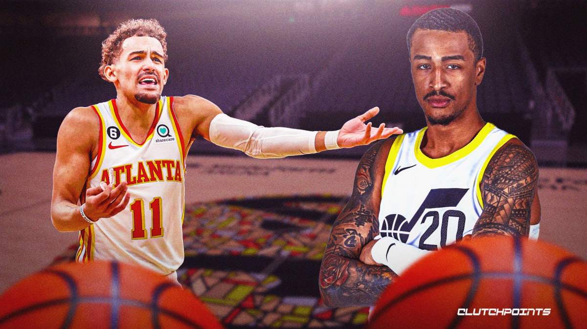 Trae Young, John Collins, Jazz, Hawks
