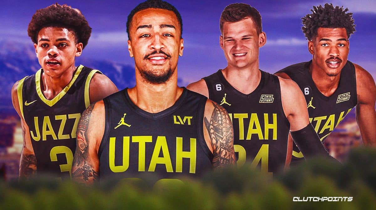 Keyonte George, John Collins, Walker Kessler, Ochai Agbaji, Jazz