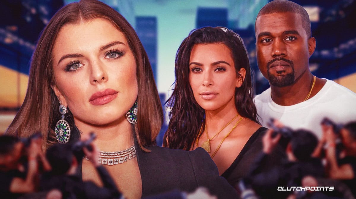 Julia Fox Kim Kardashian Kanye West